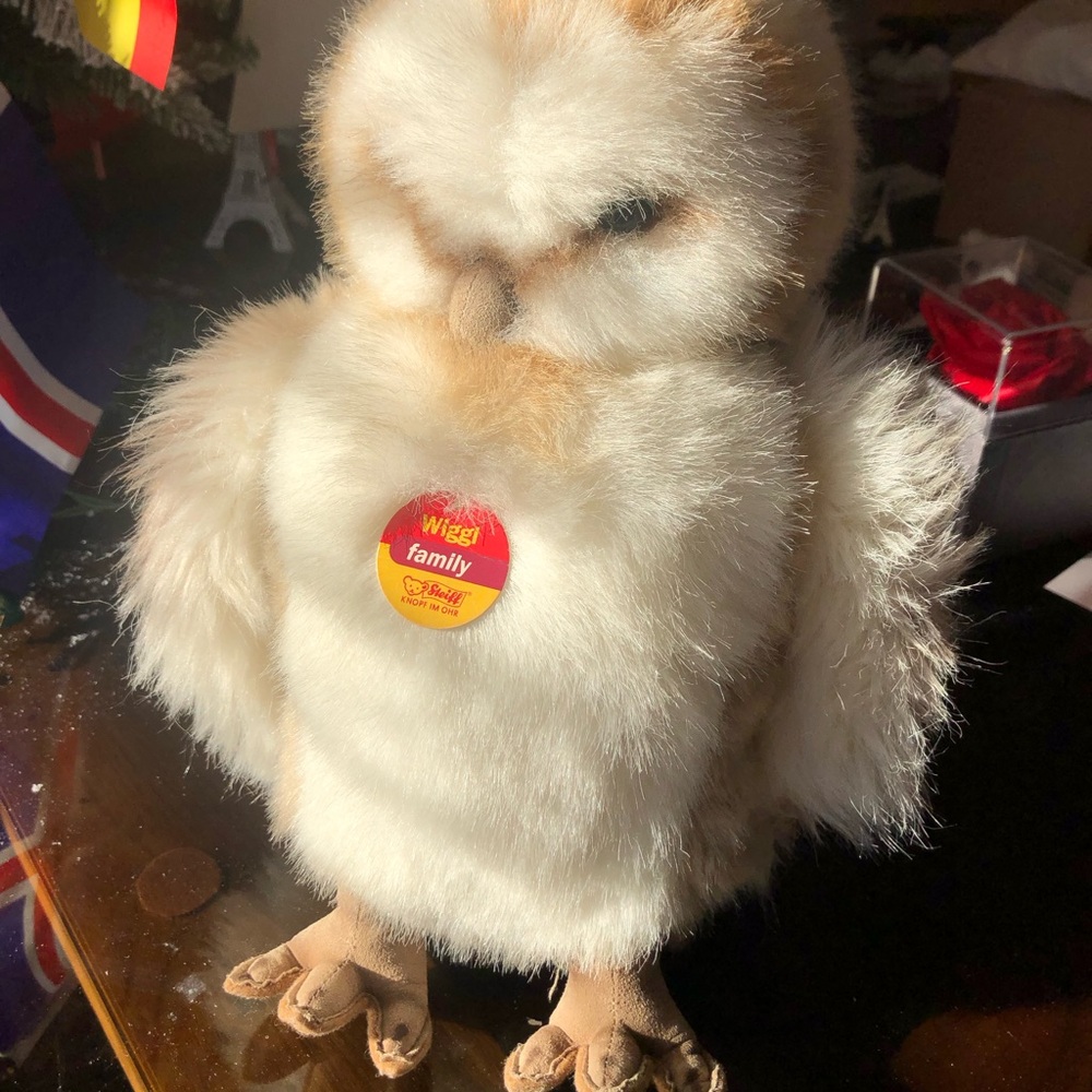 Steiff Wiggi the Owl soft plush - Picture 3 of 8